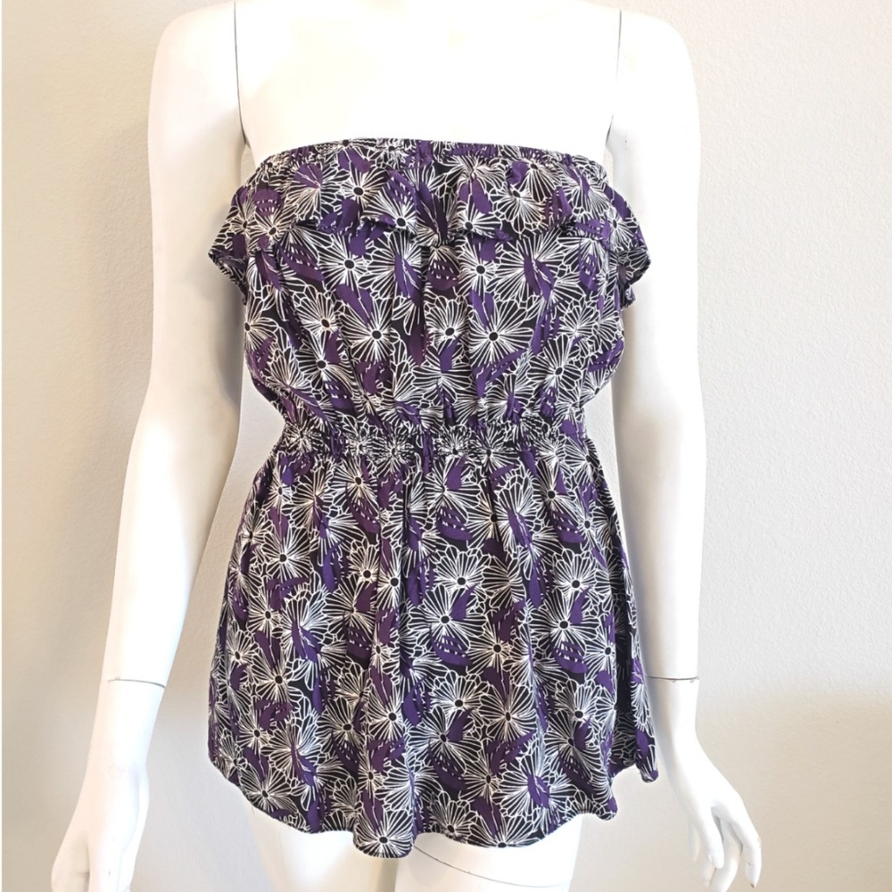 Lemon Kiss Strapless Top - Picture 2 of 7